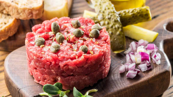 Tartare de boeuf facile