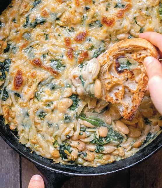 Mijoté de haricots blancs à l'orzo