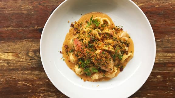 Jeudi : Mac and cheese au homard