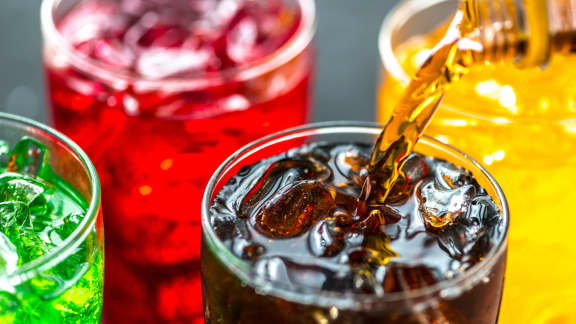 Les boissons gazeuses