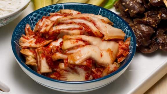 Chou nappa mariné style kimchi