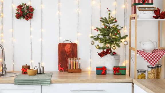 6 décorations pour apporter de la magie de Noël dans votre cuisine