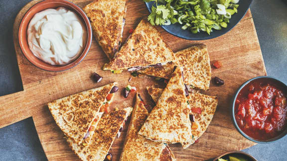 Vendredi : Quesadilla vide-frigo