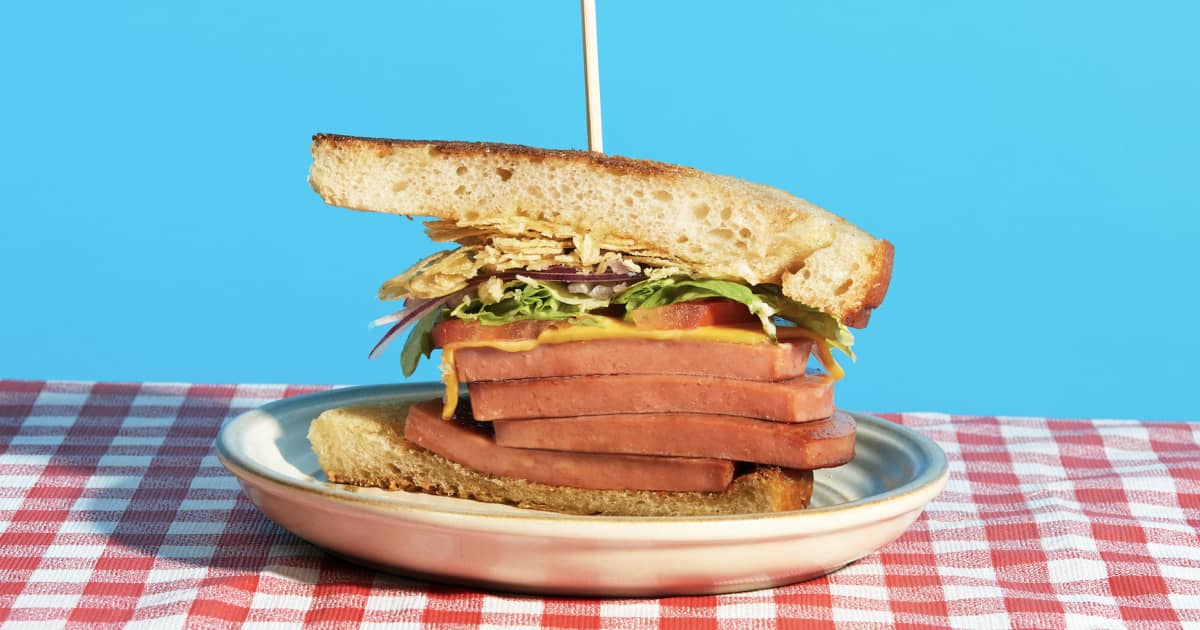 Sandwich au baloney Zeste