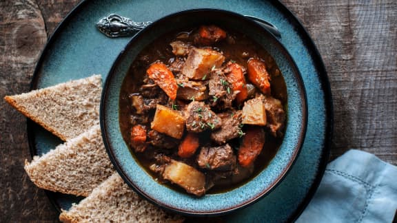 Jeudi : Mijoté de boeuf à la sauge et à l'anis