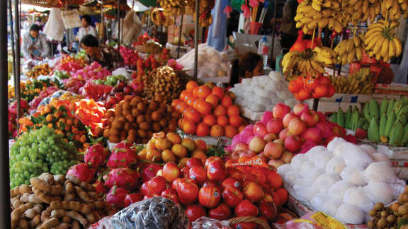 Marché vietnamien