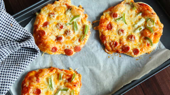 Jeudi : Mini-pizzas maison