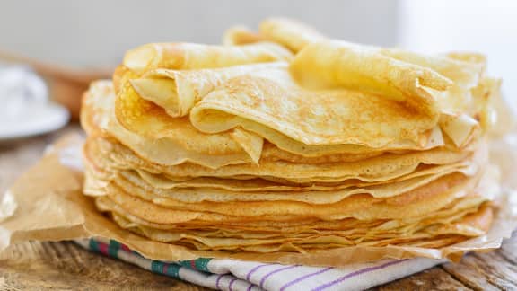 Crêpes minces