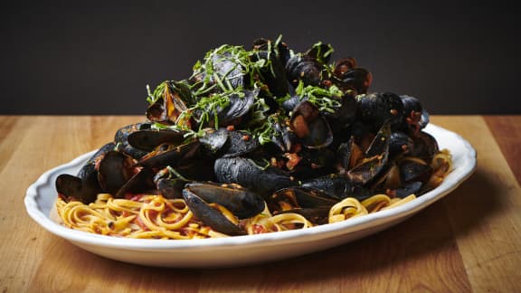 Pâtes aux moules : une recette simple et gourmande