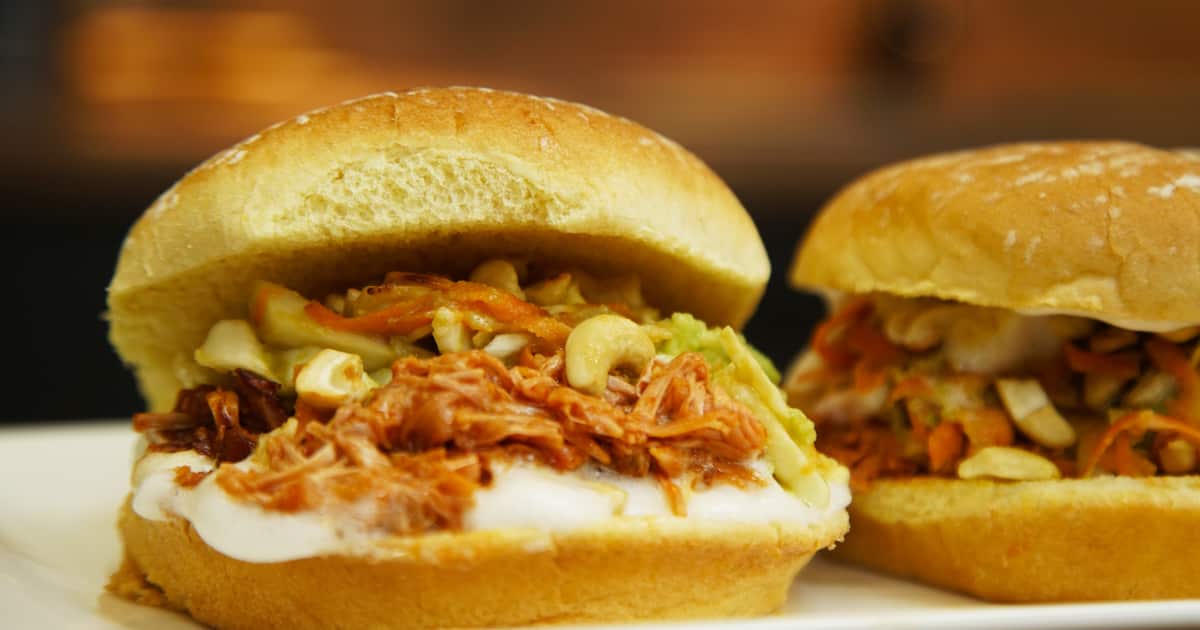 Recette de sandwich au jeune fruit du jacquier | Zeste