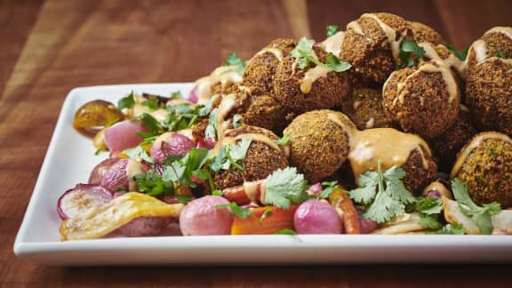 Mardi : Falafels avec sauce Tahini