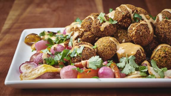 Mardi : Falafels avec sauce Tahini