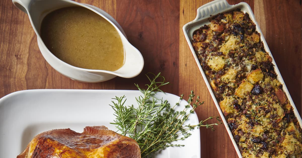 7 recettes de farces pour votre dinde de Noël | Zeste