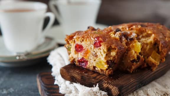 Gâteau aux fruits de Noël