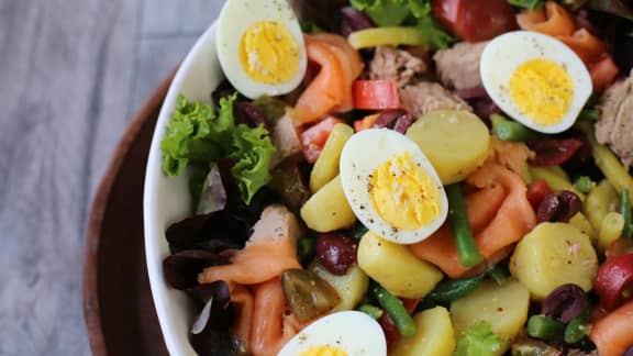 Lundi : Salade niçoise