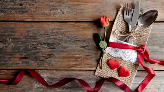 Saint-Valentin à deux : menu complet pour un fabuleux repas en amoureux
