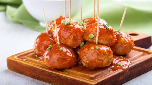 Boulettes de porc sauce aigre-douce à la mijoteuse