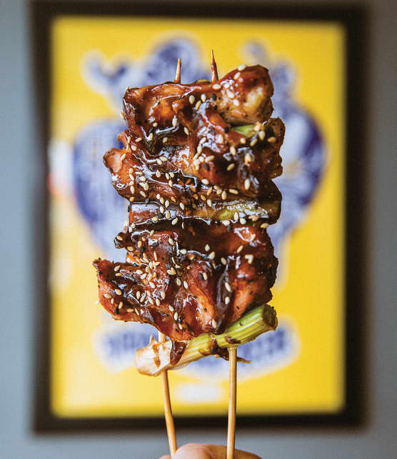 Yakitoris de poulet
