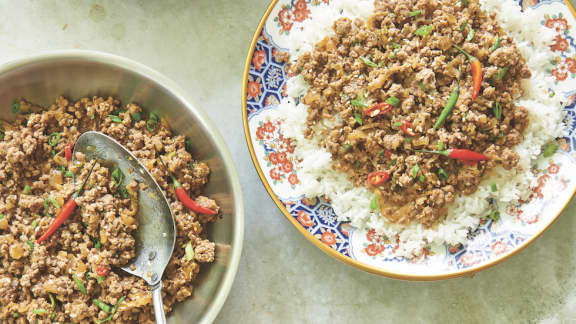 Boeuf coréen à la poire