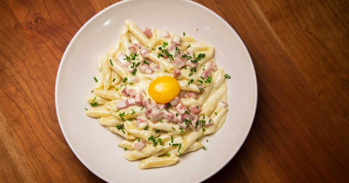 Recette - La véritable recette de pâtes à la carbonara - Sauces pour Pâtes