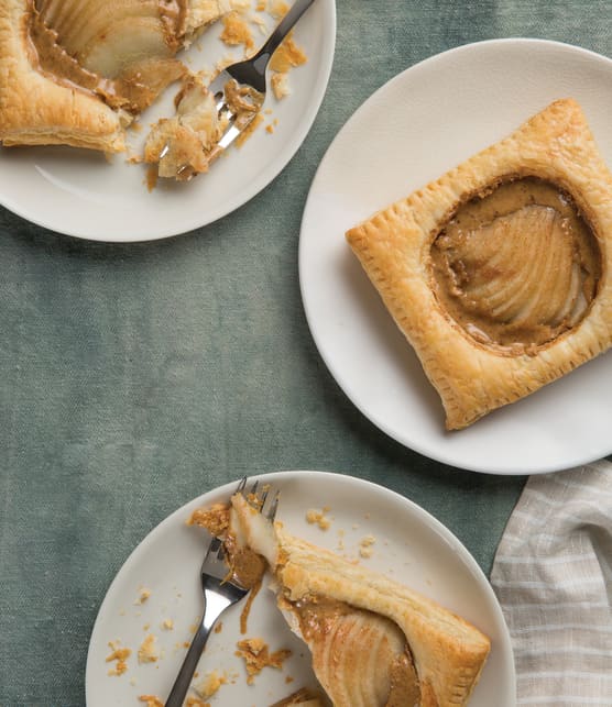 Tartelettes à la poire et à l'amande