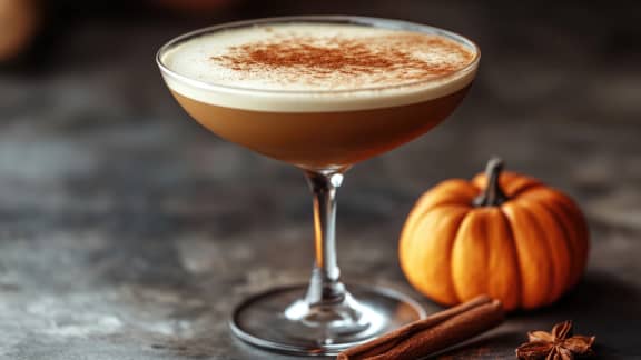 Pumpkintini : la recette de l'espresso martini parfait pour l'Halloween