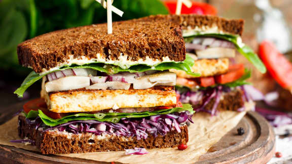 Sandwichs de « côtes levées » au seitan (végé)