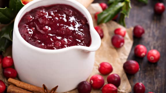 TOP : 5 sauces aux canneberges pour accompagner la dinde de Noël