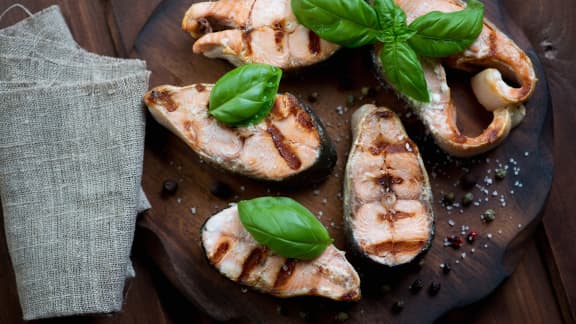 Saumon au BBQ