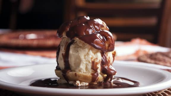 Profiteroles au Toblerone