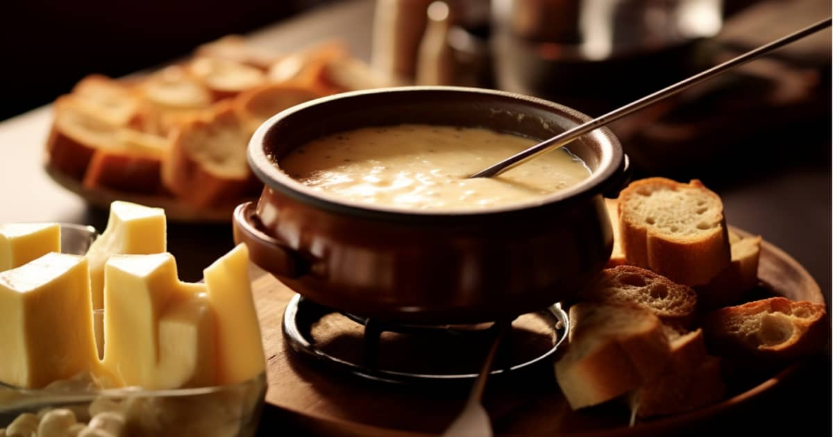 La convivialité de la fondue au fromage
