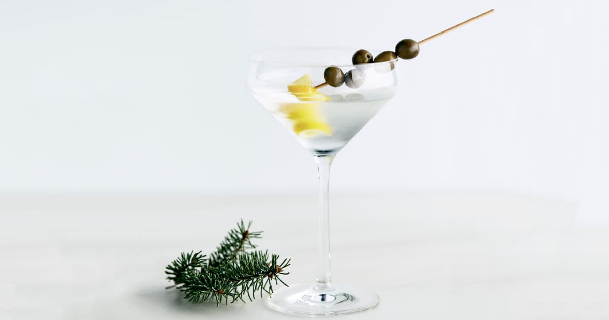 Dry martini, Recette cocktail