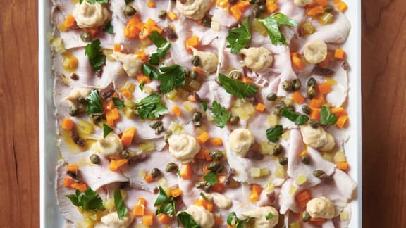 Rôti de porc au thon