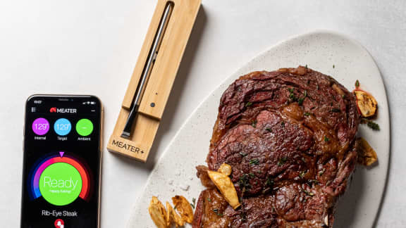 Ce thermomètre à viande facile d'utilisation est parfait pour le BBQ