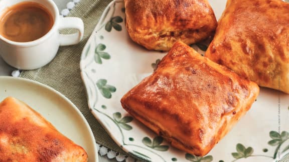 Dimanche matin : Chocolatines à la feuille de riz