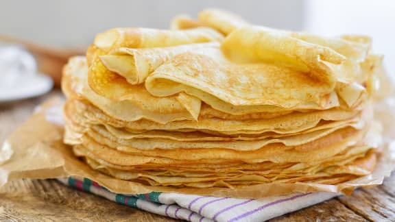 TOP : 5 recettes de crêpes minces pour déjeuner