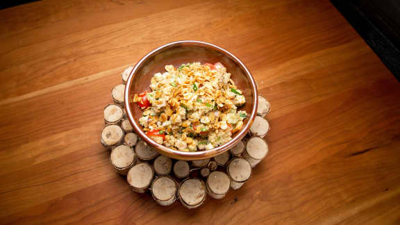 Salade repas au quinoa et poulet grillé