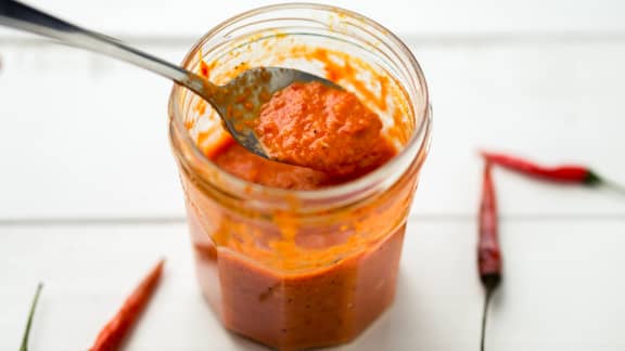 Recette Sauce pimentée façon Sriracha (facile, rapide)