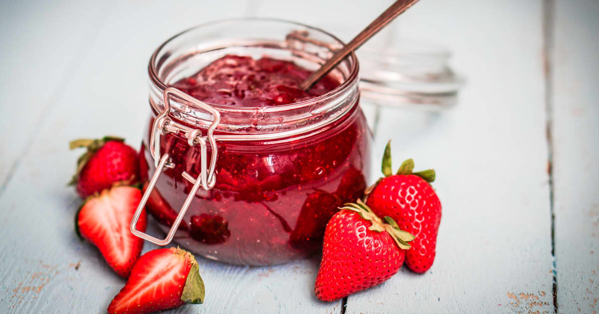 Recette de confiture aux fraises sans cuisson Zeste