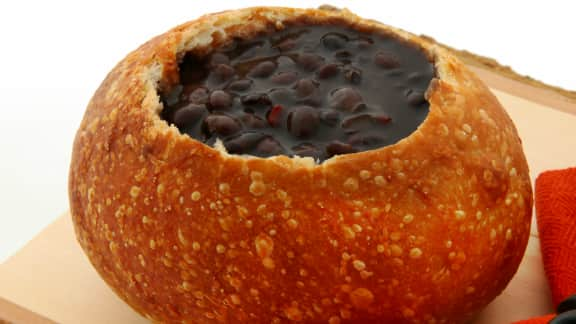 soupe cubaine aux haricots noirs