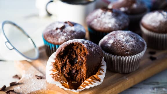 Muffins camouflage choco-orange