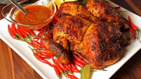 Poulet piri-piri du maître du gril