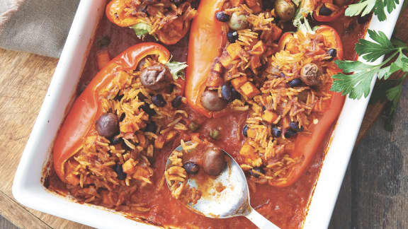 Vendredi : Poivrons farcis à l'Espagnole