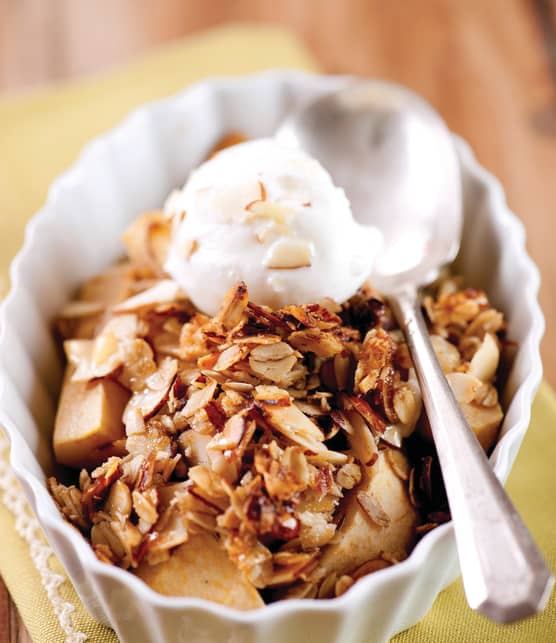 Pommes rôties aux amandes