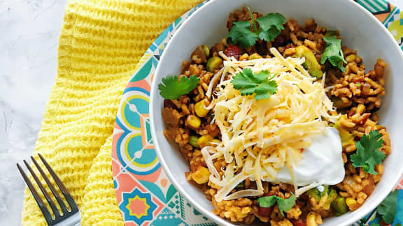 Lundi : Riz mexicain