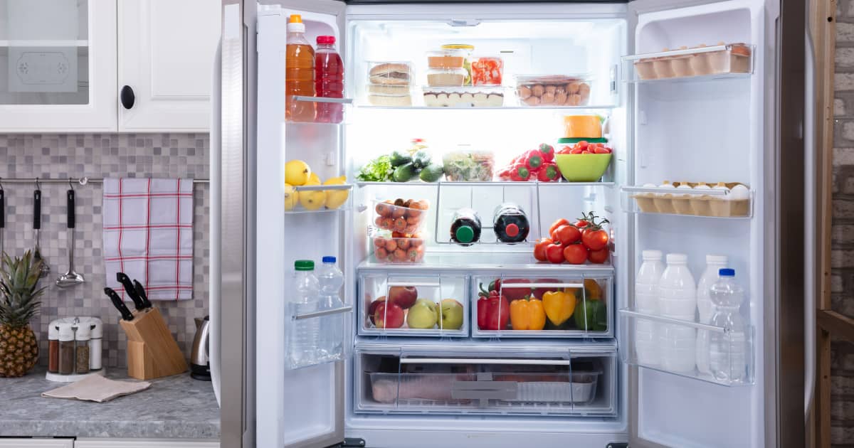 Acheter ICI organiseur de frigo transparent avec poignées