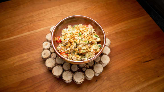 Salade repas au quinoa et poulet grillé