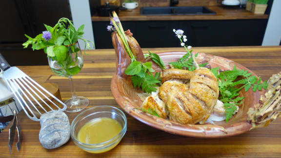 Poulet en crapaudine à la vietnamienne