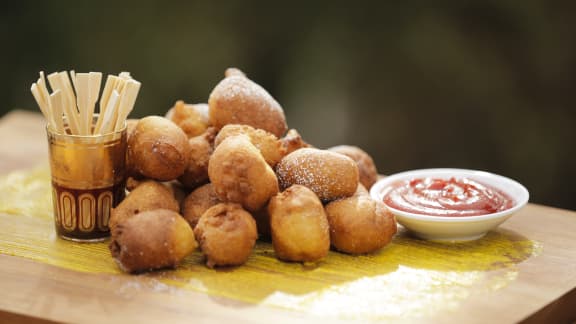 Minis pogos végétariens
