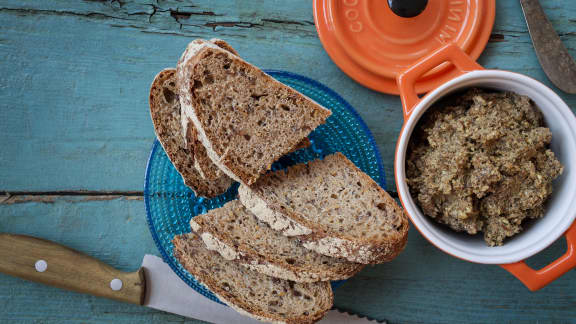 Pâté de « foi » végétalien